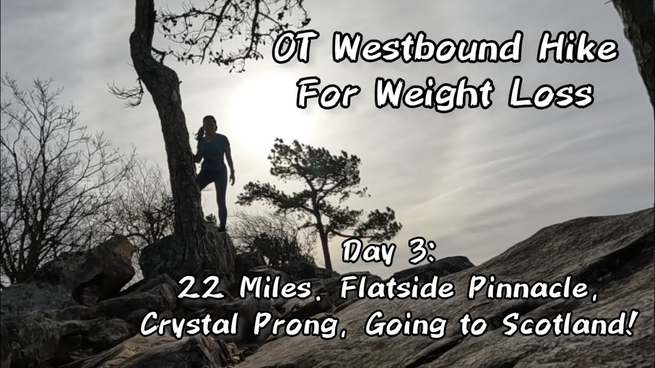 Ouachita Trail Westbound Hike.  Day 3: Flatside Pinnacle & Crystal Prong. 