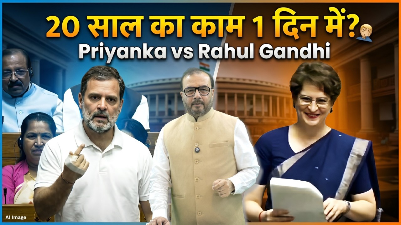 संसद में Rahul Gandhi का धमाका ! Speech देख सिर पकड़ लेंगे आप! | Parliament Session | Daily Dose |