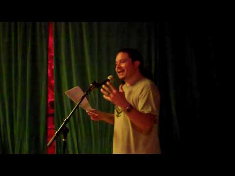 Norman Zelaya reads for the Kaleidoscope Reading Series