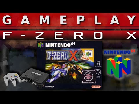 Video Gameplay : F-Zero X 64 [Nintendo 64]