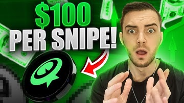 Solana Sniper Bot🚀 Earn $100 Daily on Solana with This Memecoin Sniper Bot