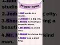 Underline the Proper noun#noun#shorts #trending #englishgrammar#learnenglish #propernoun #shorts