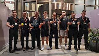 ISP Security hộ tống các VĐV hàng đầu thế giới về Pickleball tại TP.HCM