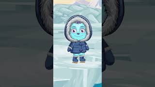 Spinky ile Kutup Hayvanlarını Tanıyalım! #shorts #shortsfeed #hayvanlaralemi