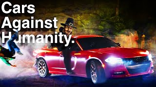 Cards Against Humanity but the cards are Facebook Marketplace cars