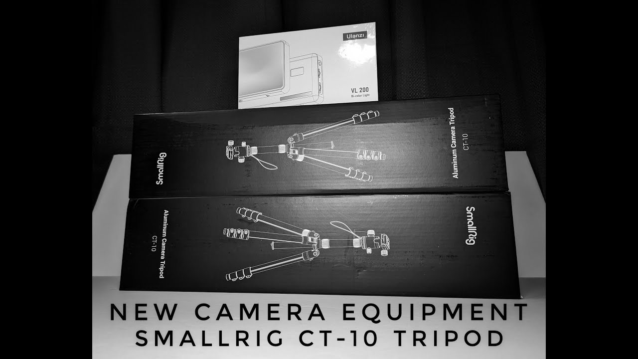 SmallRig CT-10 Tripod Unboxing & Review - YouTube
