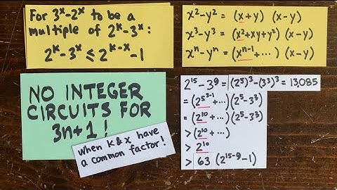 3n+1 Ep19: No circuits when two quantities share a factor