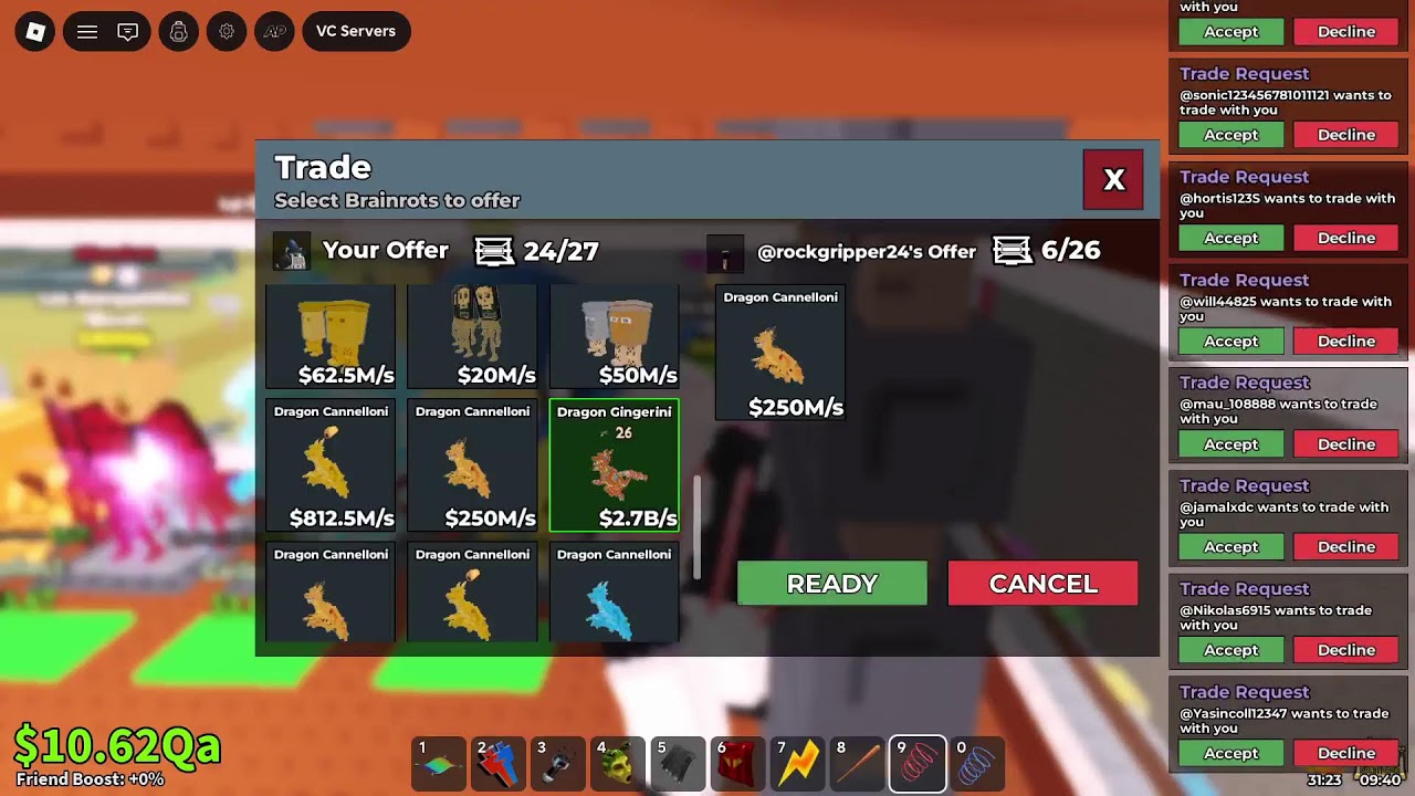 Sab Trading Live + Admin Abuse