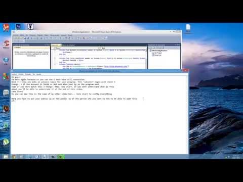 Visual Basic 10 Tut #2 = Advance Secure Login (NoDB Needed)