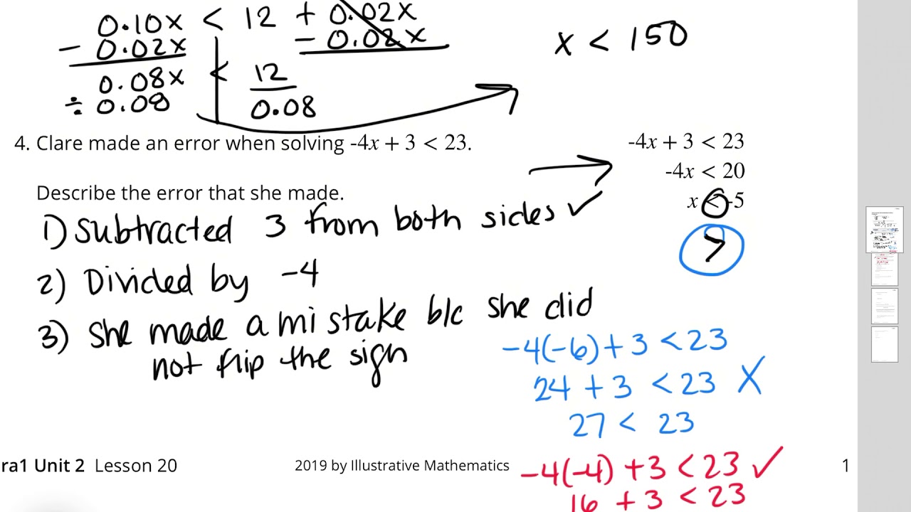 illustrative mathematics homework grade 4