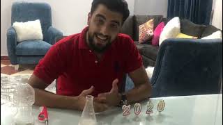 baking soda + Vinegar 2020 Candles Science experiment