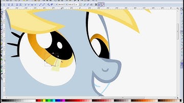 Pony Eyes - Inkscape Clip tutorial