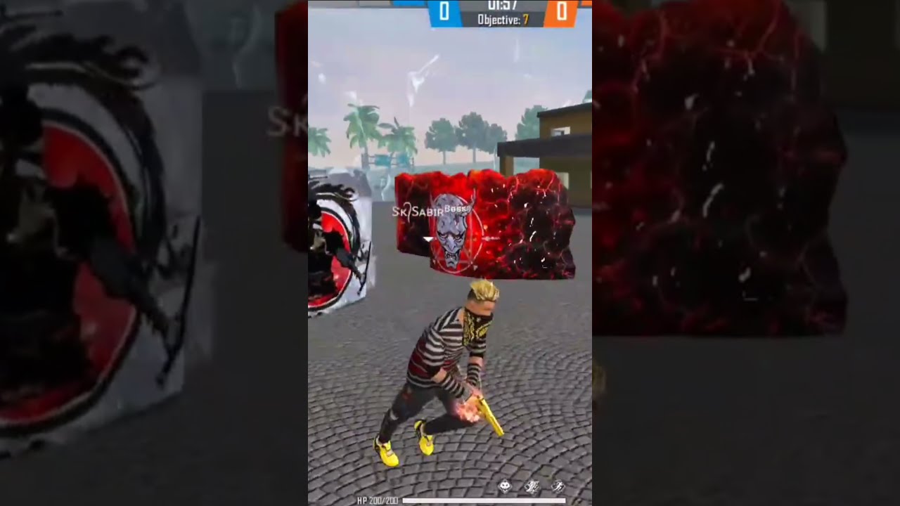 SK)Sameer Bhai Vs RAISTAR 👺👺 King Kaun Banega 😈😈 ll status video l free fire 