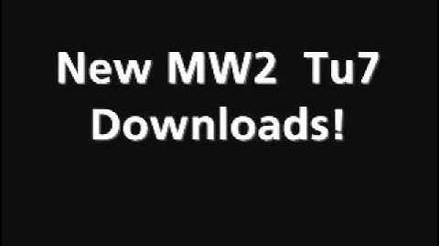 MW2 Tu7 System LINK Files
