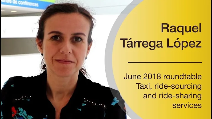 Taxis and Ride-Sharing Services: Raquel Trrega talks about CNMCs advocacy efforts