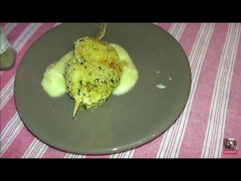 Spiedini di pesce al forno su mousse di patate – Ricette in pochi minuti