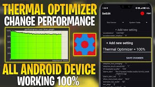 Thermal Optimizer With SetEdit Codes - No Root | Stable FPS & Performance | Optimize GPU/CPU❗