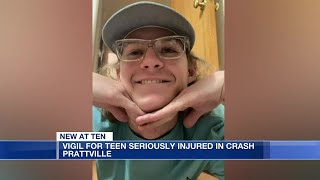 Prayer vigil held for Prattville teen critically injured in crash