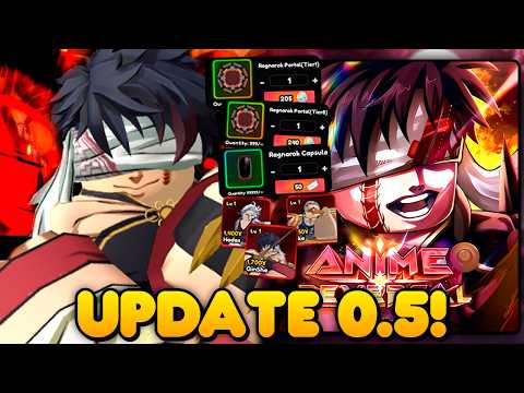 A PRIMEIRA UPDATE DESSE TD DESCONHECIDO do ROBLOX... UPDATE 0.5 no ANIME REVERSAL