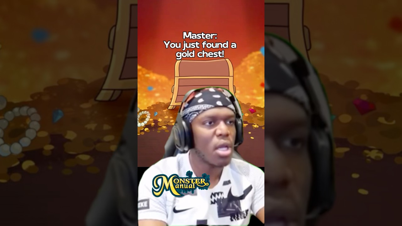 Always the same story 🫠 #dnd #monstermanual #master #dungeonsanddragons #mimic #chest #meme #fyp