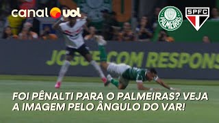 Thumbnail for PÊNALTI PARA O PALMEIRAS FOI BEM MARCADO? VEJA O LANCE PELO ÂNGULO DO VAR!