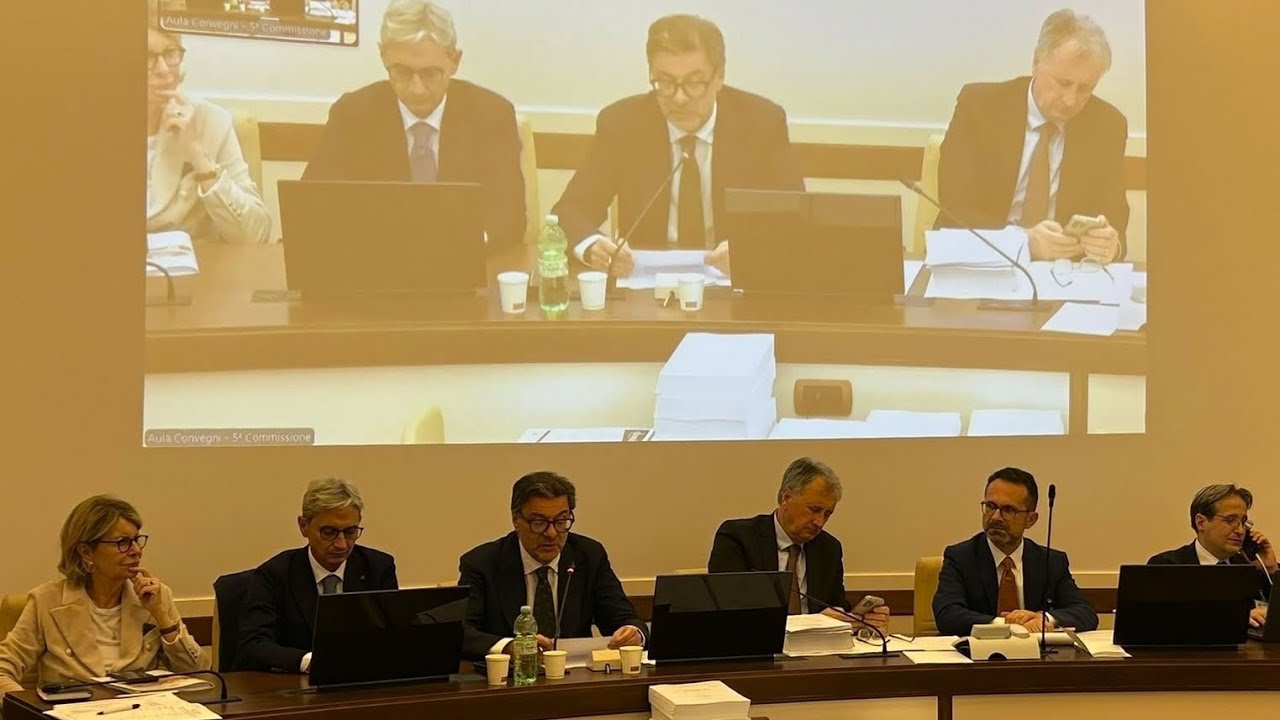 Il ministro Giorgetti in audizione sul DPFP | 8 ottobre 2025