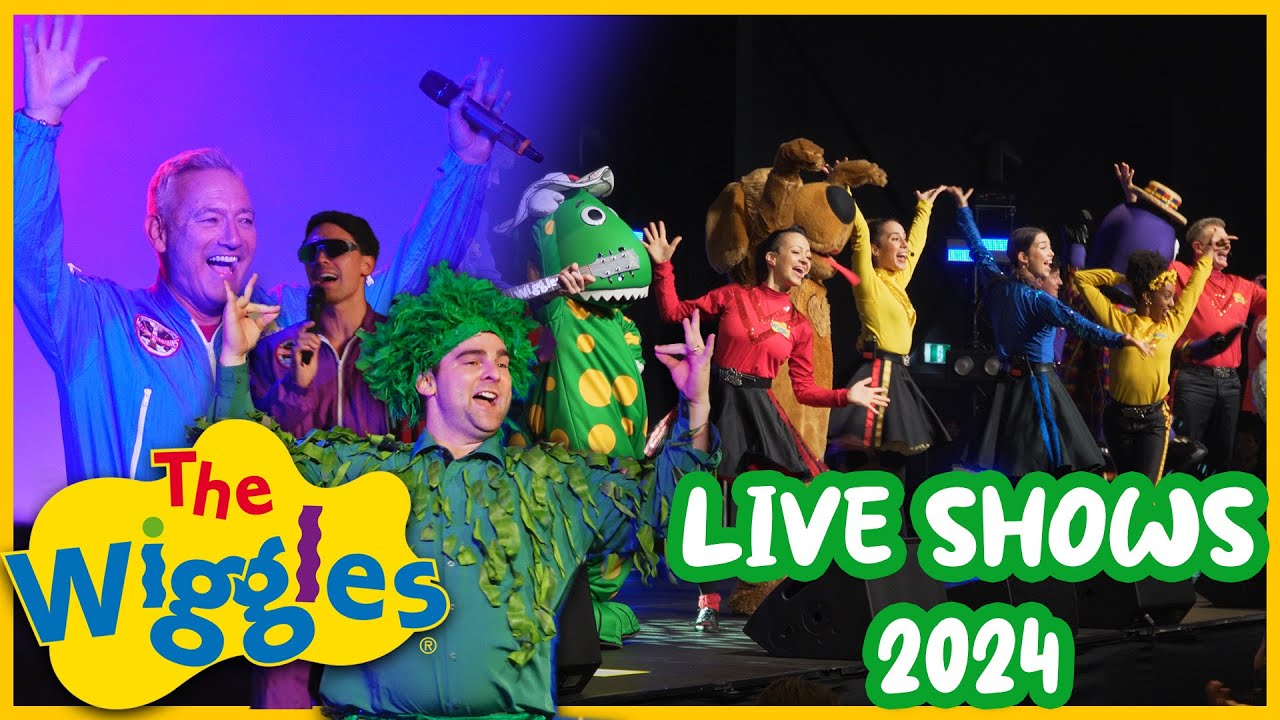 The Wiggles - 2024 Live Show Compilation - Aussie World & Dreamworld ...