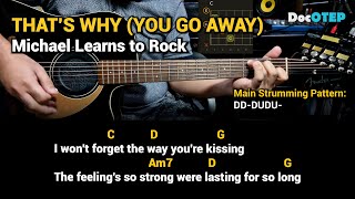 That's Why (You Go Away) - Michael Learns to Rock (Guitar Chords Tutorial with Lyrics)