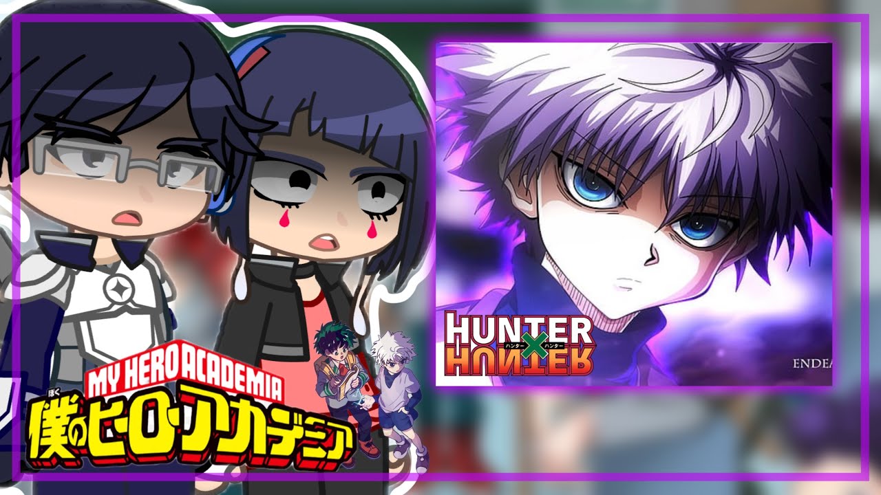 Class 1A react to Deku as Killua || MHA/BNHA || Gacha react