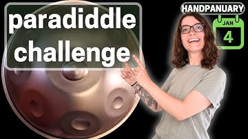 Paradiddles But FUN | #HANDPANUARY 4
