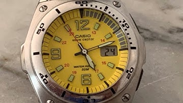 Casio Wave Ceptor 4303 Battery Replacement and Time Setting