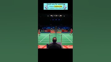 Lin Dan - Lee Chong Wei Very Quick Drive Shot Exchange