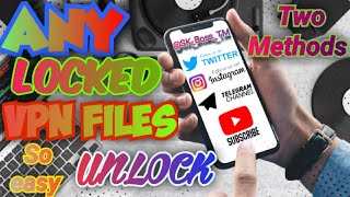 How to Unlock/Sniff/Decrypt Any Locked Config File in Sinhala [All VPN Confing] 2023