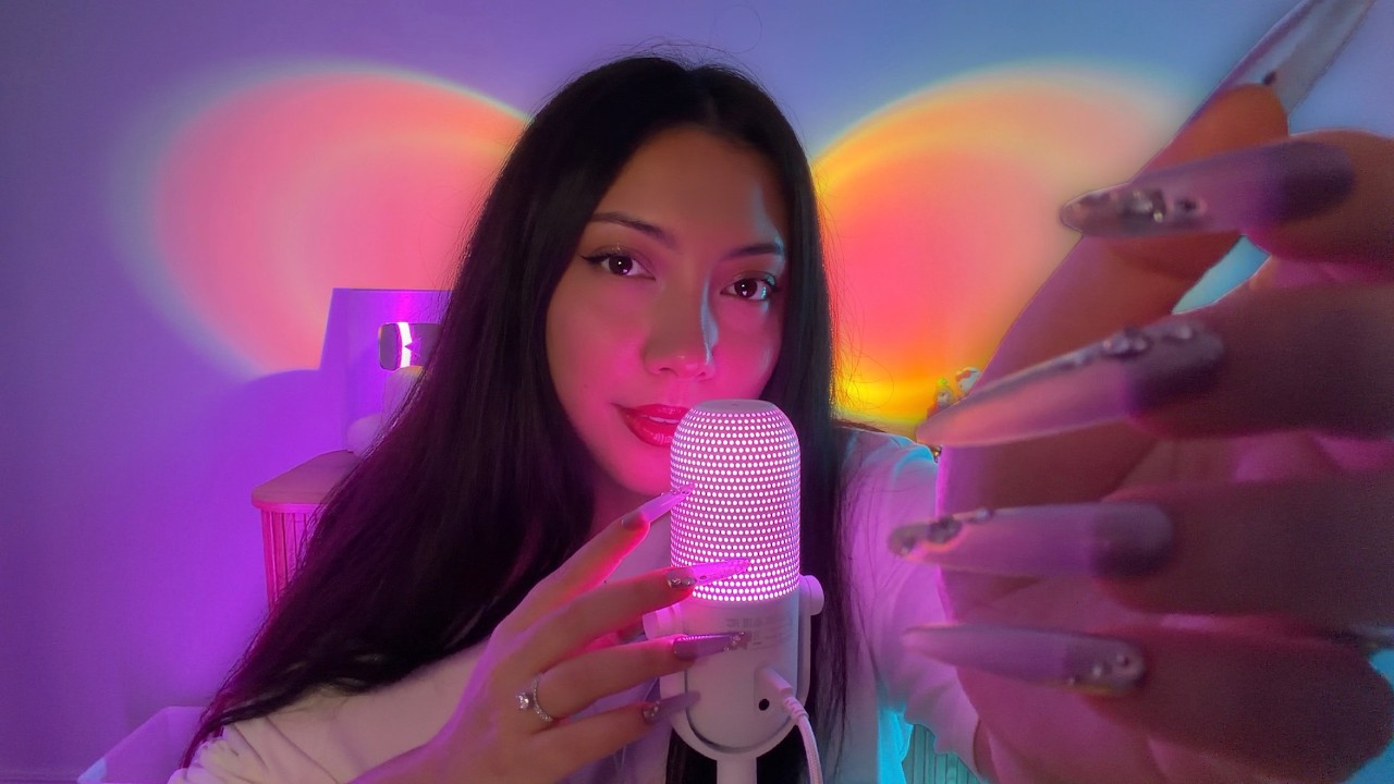 even more ASMR with this microphone because i'm obsessed (in the dark)