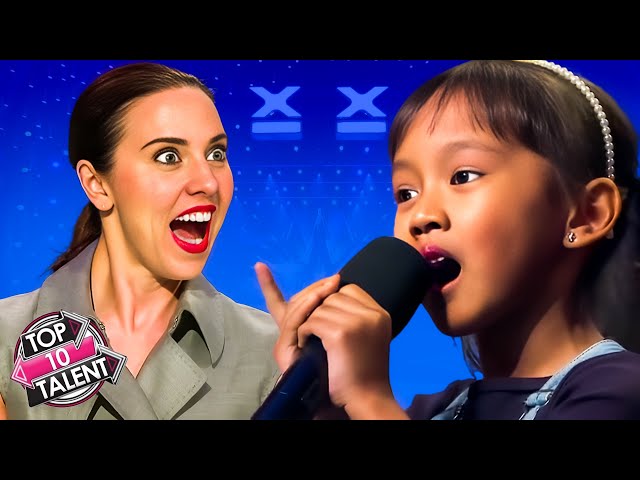 TOP 10 AMAZING Singing Auditions on Asia's Got Talent!