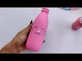 DIY cute bottle painting/tutorial/easy/decor