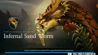 Hundred Soul : Realm of Lore - Infernal Sand Worm (Nightmare)