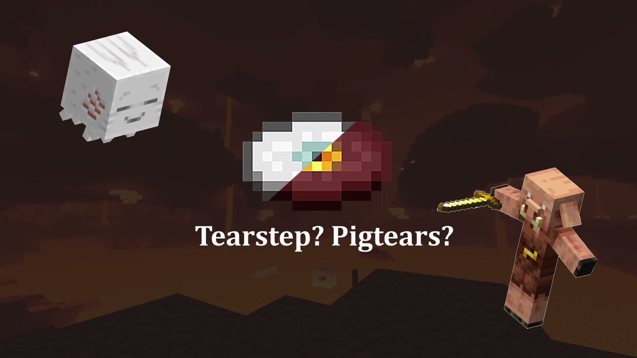 combining Pigstep and Tears (Minecraft Music Disc Mashup)
