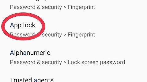 OnePlus Ace Racing security setting, How to check App lock OnePlus Ace Racing