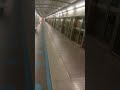 Staz. Pigneto Metro c Roma treno in partenza direz. Pantano
