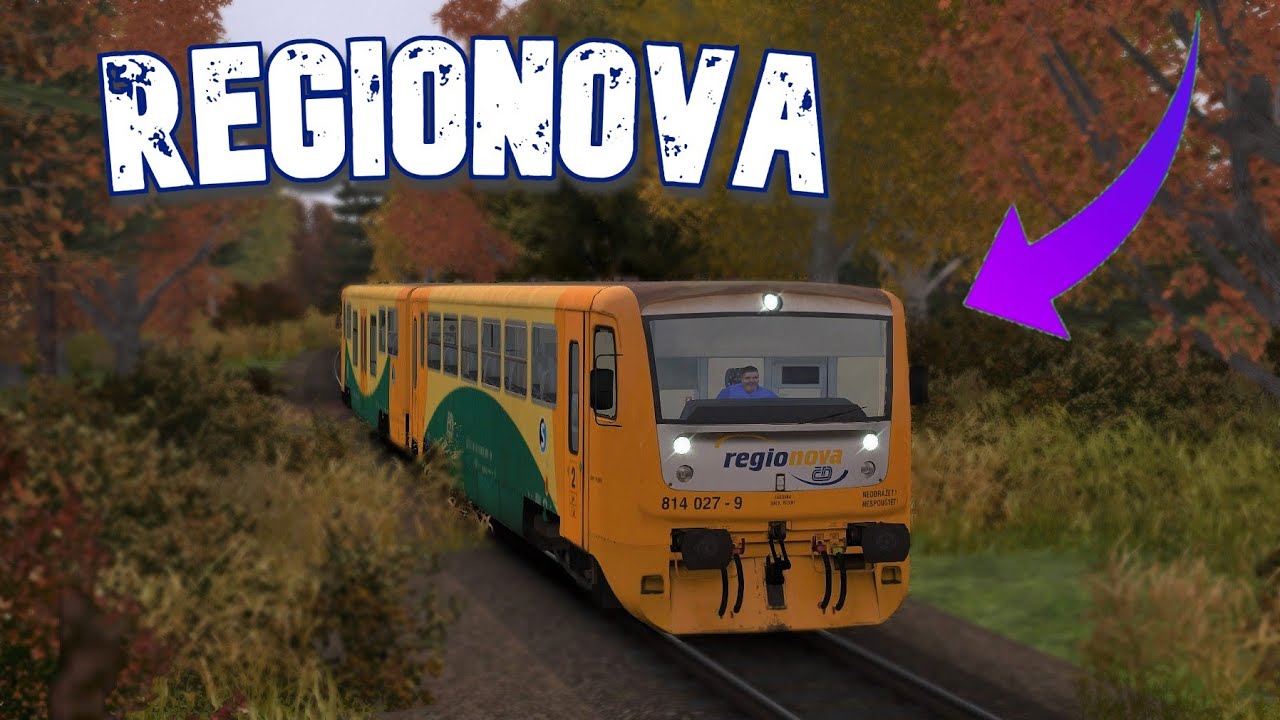 Regionova do trainsimulatoru mj ady 814 1 railworks youtube