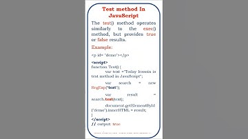 test method in JavaScript @ensolutions5210  #javascriptcore #coding #jscript #java