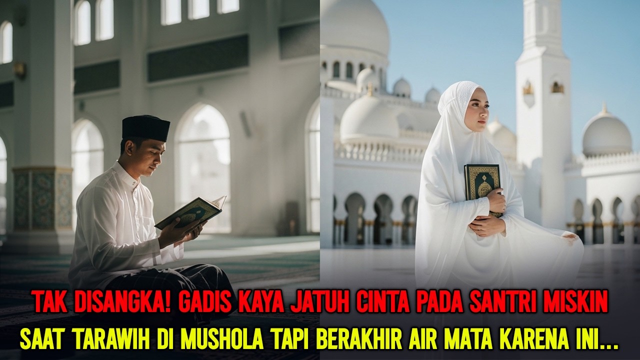 Tak Disangka! Gadis Kaya Jatuh Cinta Pada Santri Miskin Saat Tarawih Di Mushola Berakhir Air Mata