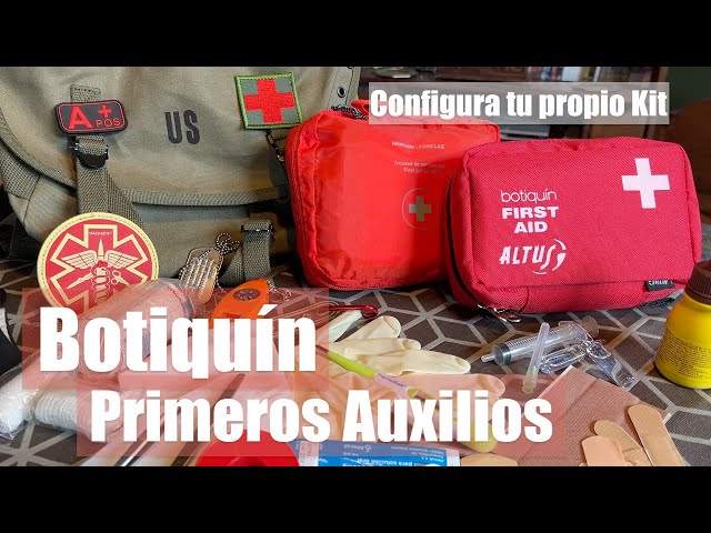 Configura tu propio Botiquín  ¿Qué lleva un Botiquín de Primeros Auxilios  para Senderismo? 