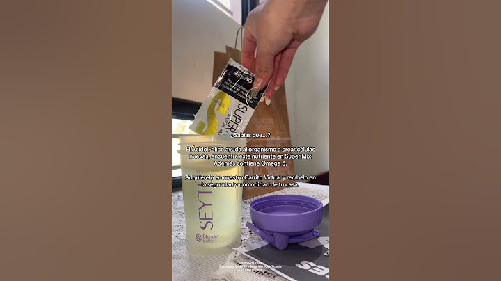 Sabías esto de super mix de Omnilife ?