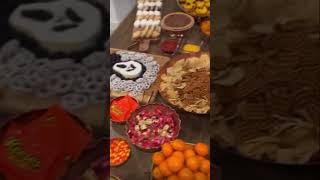 Halloween snack table