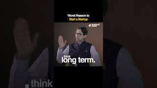 Worst Reason Start a Startup