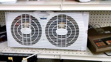(quick video) Holmes window fan