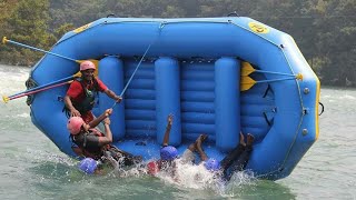 Dandeli River Rafting | Boat Falling | Rescue | Ganeshgudi screenshot 1