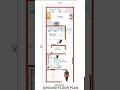 15'*40' House plan #1bhk #plotforsale #houseplan  #houseforsale #3d #construction #elevation #shorts